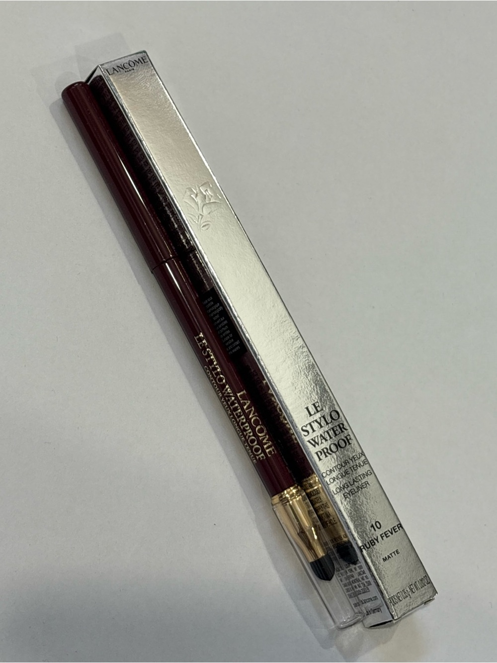 Lancome Le Stylo Waterproof Eyeliner 10 Ruby Fever Matte
